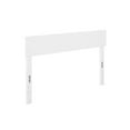 thumbnail image 5 of Pemberly Row Solid Wood Full Size Contemporary Headboard in White, 5 of 5