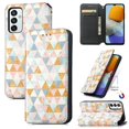 thumbnail image 1 of Compatible With Samsung Galaxy M23 5g Case Colorful Wallet Card Slot Pu Leather Kickstand Magnetic Rfid Blocking Cover, 1 of 3