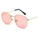 thumbnail image 4 of Gafas de sol hexagonales Minnieouse montura ligera lentes polarizadas unisex color dorado y rosa C10, 4 of 6