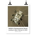 thumbnail image 2 of Print: NASA Perseverance Rover Lands on Mars, 2021, 2 of 4