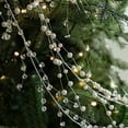 thumbnail image 7 of Christmas Crystal Garland, Pearl String Pendant, 1.2m Long Acrylic Bead Christmas Tree Garland for Wreath Arrangements and Festive Scene Layouts, 7 of 7
