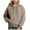 Khaki, variant on Xudanell Womens Oversized Hoodies Comfort Colors Sweatshirts Loose Pullover Lightweight Gym Clothes for Woman Khaki S