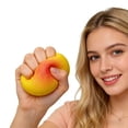 thumbnail image 4 of Luiuiu Cheese Slow Rising Squishies, Soft Foam Stress Relief Sensory Fidget Tools for Anxiety & Fidgets, Cute Food Shape Squeeze Balls for Collection, 4 of 5