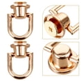 thumbnail image 3 of ORDDIART 10Pcs Rotatable D Rings for Pieces Simple Structure Metal, 3 of 5