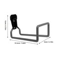 thumbnail image 2 of PAMINGONO Garden Tool Storage Heavy Duty Hose Holder Metal Wall Mounted Organizer 1Set, 2 of 8