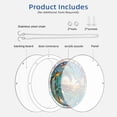 thumbnail image 4 of 83pc Acrylic Jigsaw Puzzle Suncatcher – 7.4in Sun Catcher Puzzle for Windows Hanging, Home & Garden Gift #005, 4 of 7