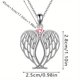 thumbnail image 3 of Collares y colgantes: Collar de alas, colgante de alas de ángel para mujer, cadena de alas de ángel., 3 of 9