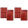 thumbnail image 1 of 4PCS Finger Biscuit Silicone Mould,8 Cavities Cereal Bars Baking Mould,Chocolate Bar Mold, for Cnady, Bread,Muffin,Soap, 1 of 8