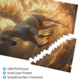 thumbnail image 3 of Naloa Golden Winged White Horse Custom Puzzles Personalized Puzzle 1000 Pieces from Photo Custom Jigsaw Puzzle for Wedding, Graduation, (29.5×19.7in, Vertical), 3 of 9