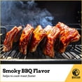 thumbnail image 4 of MOUNTAIN GRILLERS BBQ Rib Rack for Gas Smoker or Charcoal Grill - Holds 5 Ribs, 4 of 9