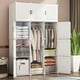 thumbnail image 5 of Door Fabric Closet Storage Clothes Organizer Bedroom Wardrobe Living Room Portable Watches Wearable Vestidores Trendy Furniture My Lux Decor Round, 5 of 32
