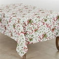 thumbnail image 1 of Saro Lifestyle 3175.M60120B 60 x 120 in. Christmas Tablecloth with Holly & Ribbon Design, Multi Color, 1 of 1