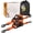 Orange, variant on 2 count Retractable Ratchet Tie-Down Straps,5,000 lbs Break Strength- 2 in x 12 ft Heavy Duty Ratchet Strap with Safety Lock S Hooks for , ATVs, UTVs, Lawn Equipment & Cargo-Orange