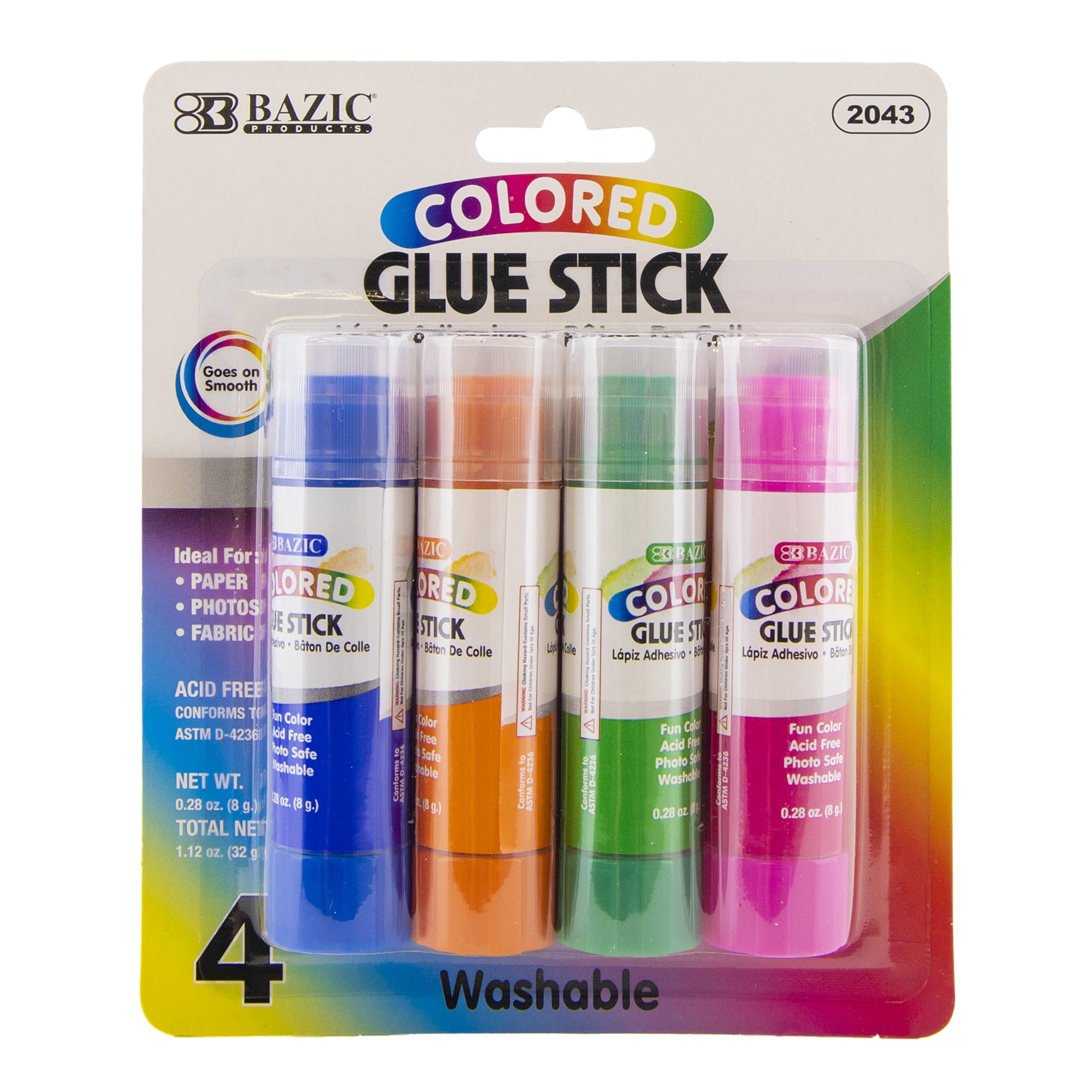 Elmers E1560 Washable School Glue Stick, 1.2 oz. - 6-Pack