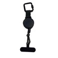thumbnail image 5 of Anti-Theft Phone Tether with Belt Clip Retractable Steel Line Universal Locking Carabiner Prevent Drops Phone Leash for Travel Hiking, 5 of 8