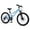 Blue, variant on Aezusy 24" Mountain Bike Shimano 6-Speed Kids Bicycle for Girls and Boys Ages 9-12, Red