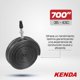 thumbnail image 2 of Camara para Bicicleta Kenda R700x35/43 francesa negro M, 2 of 4
