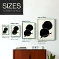 thumbnail image 4 of Sticks & Stones I V30 Framed Print in Green Solid Wood Framed Print No Nail Hanging, 4 of 6