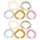 thumbnail image 1 of 10 unids Pelo scrunchy Pearl Wrist Band Ponytail Hair Bunder Holder Jogging Haucking Cuerda, 1 of 5