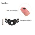 thumbnail image 2 of Unique Bargains 500pack Open Bead Tips Knot Covers for Jewelry Making DIY Crafts, Black, 2 of 5