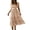 Khaki, variant on zbxnLI Maxi Dress for Women Fashion Wrap A Line Puff Short Sleeve Sundress Summer Vacation Wedding Dresses