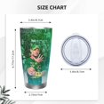 thumbnail image 4 of Vaso John Cena de 20 oz, taza de viaje para café con aislamiento al vacío de acero inoxidable, taza de café, taza de viaje con tapa, taza térmica para exteriores, 4 of 8