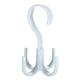 thumbnail image 1 of De Cremallera Para Colgar Bufanda De Cremallera Para Organizador De Armario Giratorio De 360 ​​grados Azul cro perfecl Percha multiusos con ganchos., 1 of 8