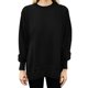 thumbnail image 1 of Gibobby Casual Sudadera para Mujer Sudadera de manga larga con patrón con cuello redondo para mujeres adolescentes y estudiantes(Negro,G), 1 of 5