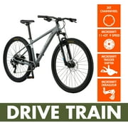 Ozark Trail M.2 Ridge 29 in Mountain Bike, Medium 17 in Frame, Fits Riders 5 ft 7 in - 5 ft 11 in, Gray, Adult, Unisex