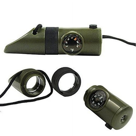 Rothco 6-In-1 Led Survival Whistle Kit
