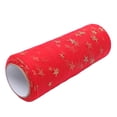 thumbnail image 3 of DECORNIJIA Headband Making Tulle Roll Red 1Set 35.4x5.9In, 3 of 8