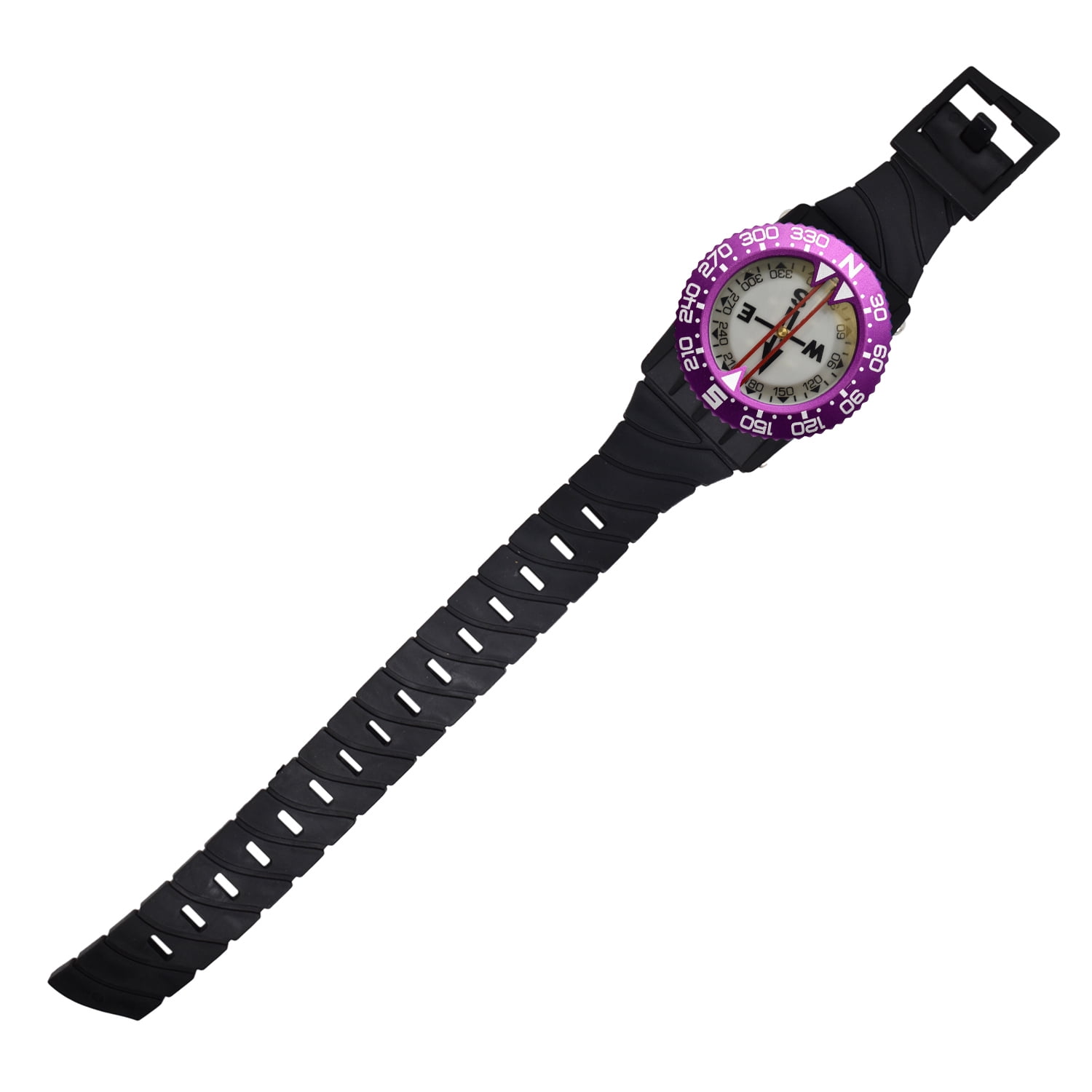 Scuba Choice Diving Deluxe Aluminum Frame Wrist Compass, Purple