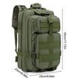 thumbnail image 2 of Mochila táctica militar Wdftyju Oxford 3P, 2 of 9