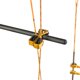 thumbnail image 3 of BRI Aleación de aluminio tiro con arco compuesto Cable deslizante cuerda divisor rodillo deslizante amarillo, 3 of 10