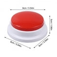 thumbnail image 5 of Recordable Pet Communication Buttons, Dog Talking Sound Box Training Toy for Cats & Dogs, Interactive Voice Recording Button ( Light Green ), 5 of 8