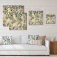 thumbnail image 4 of Designart "Minimalistic Eucalyptus Essence in White and Green II" Floral Print on Natural Pine Wood, 4 of 5