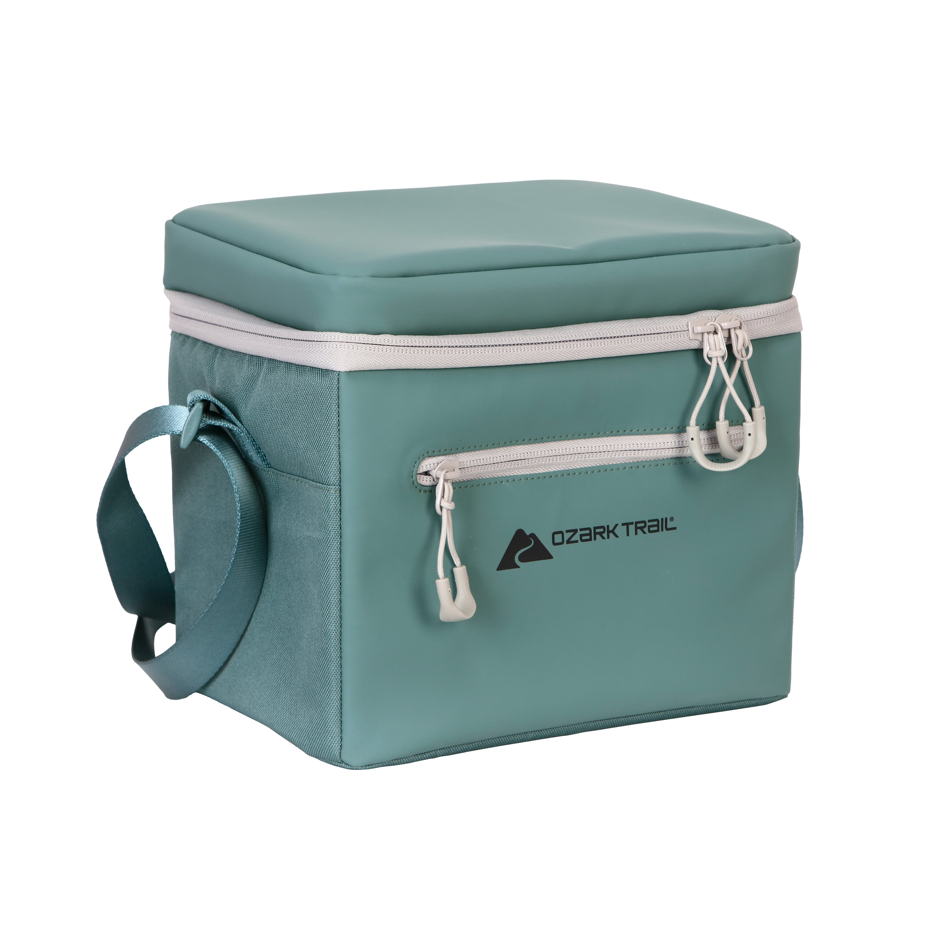 Ozark Trail 6-Can Soft-Sided Cooler with Removable Hard Liner, Green