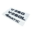 thumbnail image 6 of 3D Letters V260L V220d V250d V300d NIGHT EDITION Emblem Fit For Mercedes Fit For Benz V W447 Car Badge Trunk Nameplate Logo Sticker, 6 of 7