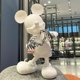 thumbnail image 3 of Disney-escultura de adorno de Mickey Ins, 30cm, luz de lujo, decoración de tendencia para sala de estar, regalo para muñecas, 3 of 4