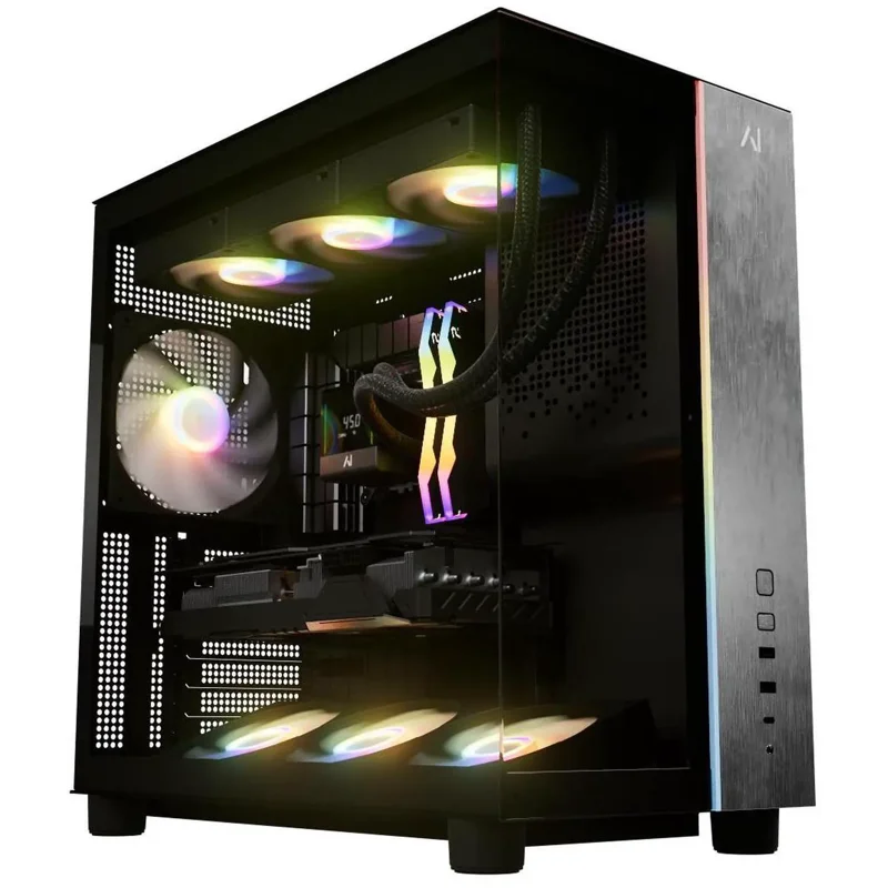 Andromeda Insights V3 Gaming PC Ultra 50 - RTX 5080 16GB GDDR7 | Ryzen 7 9800X3D 4.7 GHz (5.2 GHz Turbo Boost) | 32GB DDR5 6000MHz | 2TB Gen4 SSD | 850W Gold PSU | ARGB Fans | Wi-Fi + BT | Win 11