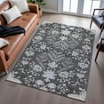 thumbnail image 3 of Dalyn Rugs Premium Machine Washable Mayfield AMF1156 Charcoal 10' x 14' Rug, 3 of 7