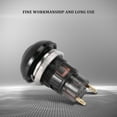 thumbnail image 6 of On-Off Latching Waterproof 12mm Push Button Switch SPST 2A IP67, Black,1 switch button,black, 6 of 8