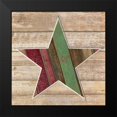 thumbnail image 2 of Tava Studios 20x20 Black Modern Framed Museum Art Print Titled - Holiday Star, 2 of 5