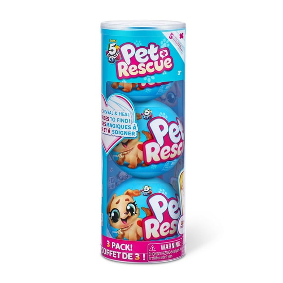 Capsule mystère Pet Rescue série 1 à collectionner (3pk) 5 Surprise