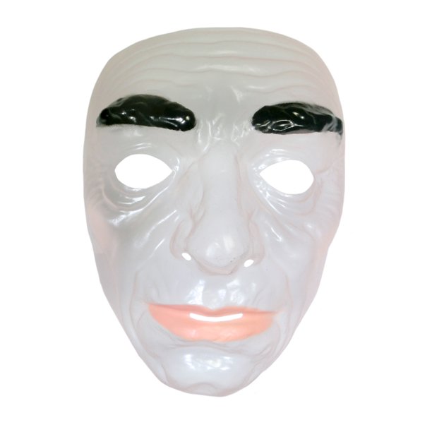 Mask Transparent Clear Face Adult Costume Accessory Plastic Halloween Mask Transparent Clear Face Adult Costume Accessory Plastic Halloween
