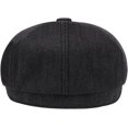 thumbnail image 5 of CoCopeaunts Newsboy Hats for Men Winter Hat Vintage Retro Octagonal Newsboy Cap Autumn Winter Artist Painter Beret Hat, 5 of 7