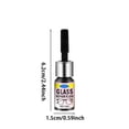 thumbnail image 6 of Super Glue for Glasses Frames Repair and Bonding, Instant Strong Adhesive for Repairing Broken Frames Plastic Wood Metal Rubber Leather, Clear Liquid Glue Adhesive, Quick Dry 5ml, 6 of 6