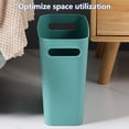 Shapes For Square SENLLEO Lynono Space Saving Open Top Trash Can Square Shape Garbage Bin ...