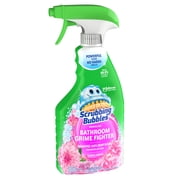 Scrubbing Bubbles Disinfectant Bathroom Shower & Tub Cleaner Grime Fighter Spray, Floral Fusion, 32 oz