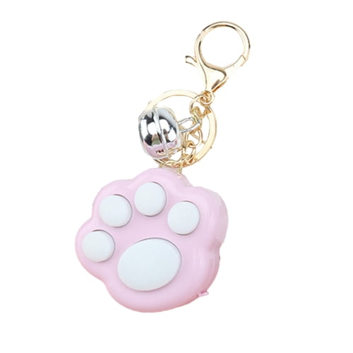Mini Cat Paw Game Keychain Led Electronic Memory Games For Kids